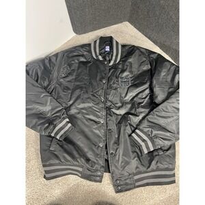 MENS Jacket NFL LOGO NWT $135 Large puffer Black Warm Official Licensed